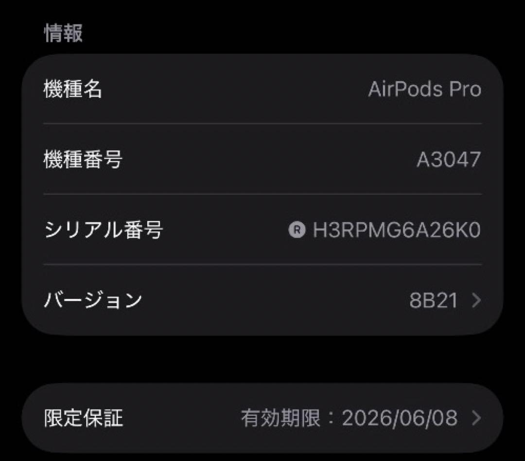 Apple AirPods Pro 第2世代 USB-C 両耳 [47]