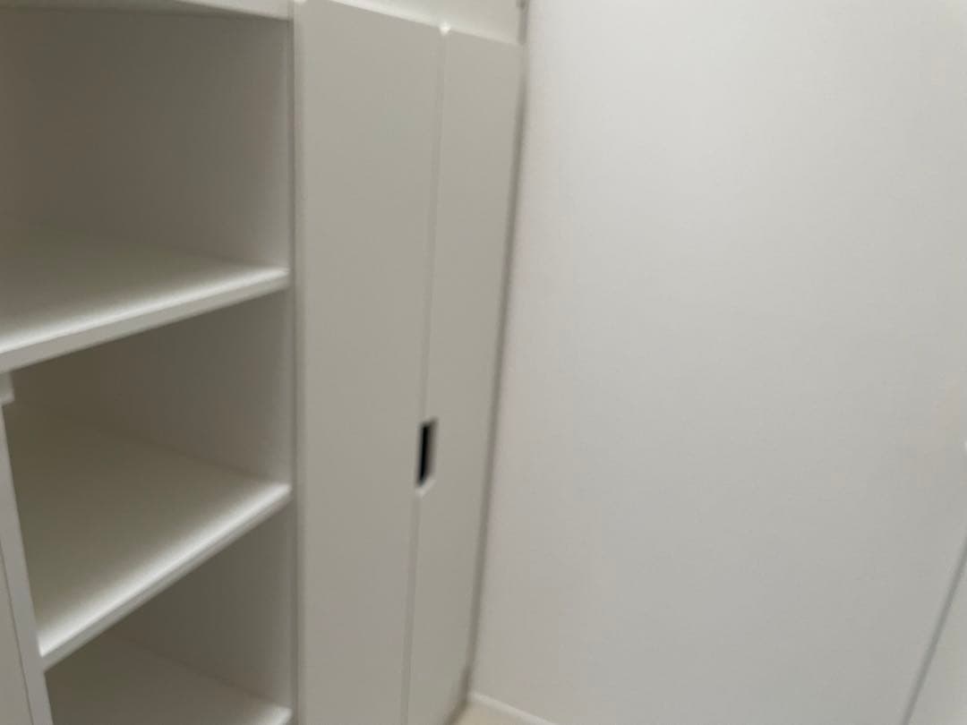 引き取り限定　IKEA ロフトベッド　stuva 机　引き出し付き　白　ホワイト