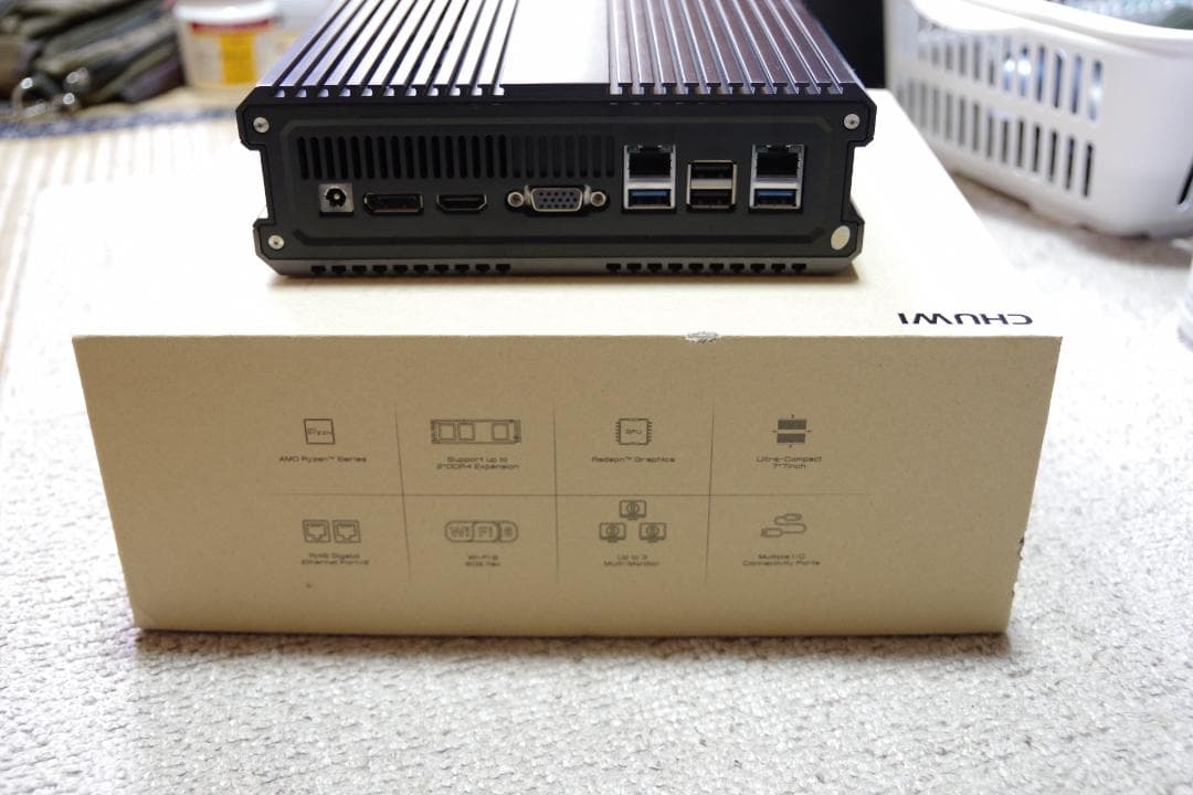 RZBOX AMD Ryzen 7 5800H ミニPC