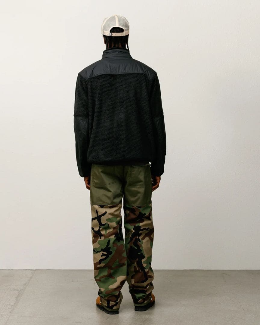 STÜSSY & NIKE FULL ZIP FLEECE \"Black\" S