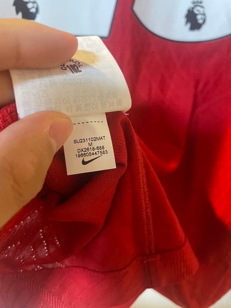 リバプール 23/24 ルイスディアス ホーム オーセンティックユニフォーム