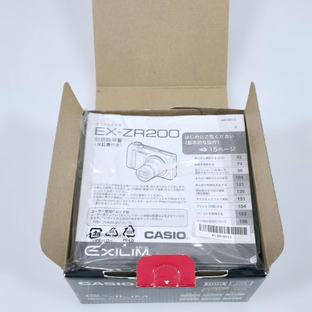 CASIO EXILIM EX-ZR200 ジャンク レンズエラー カシオ