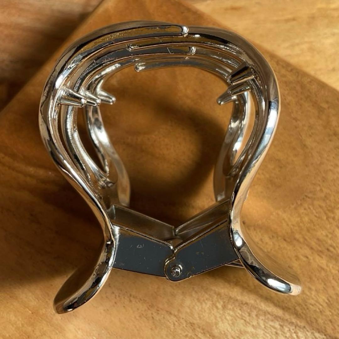 髪の多い方にお勧め　Lelet NY セレネクリップ　ロジウムコーティング