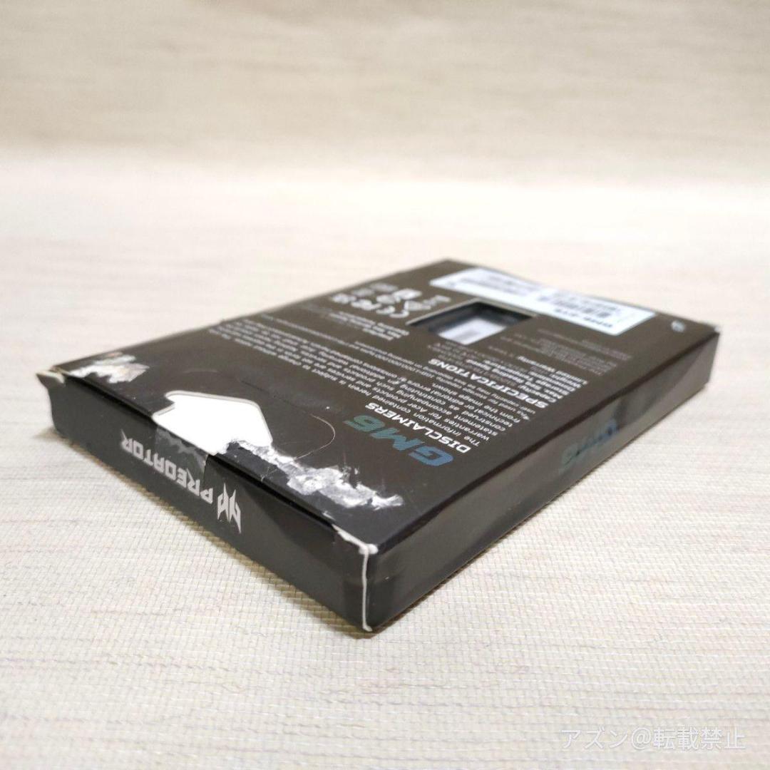 内蔵型SSD Acer Predator M.2 SSD 2TB GM6 NVMe2.0 22