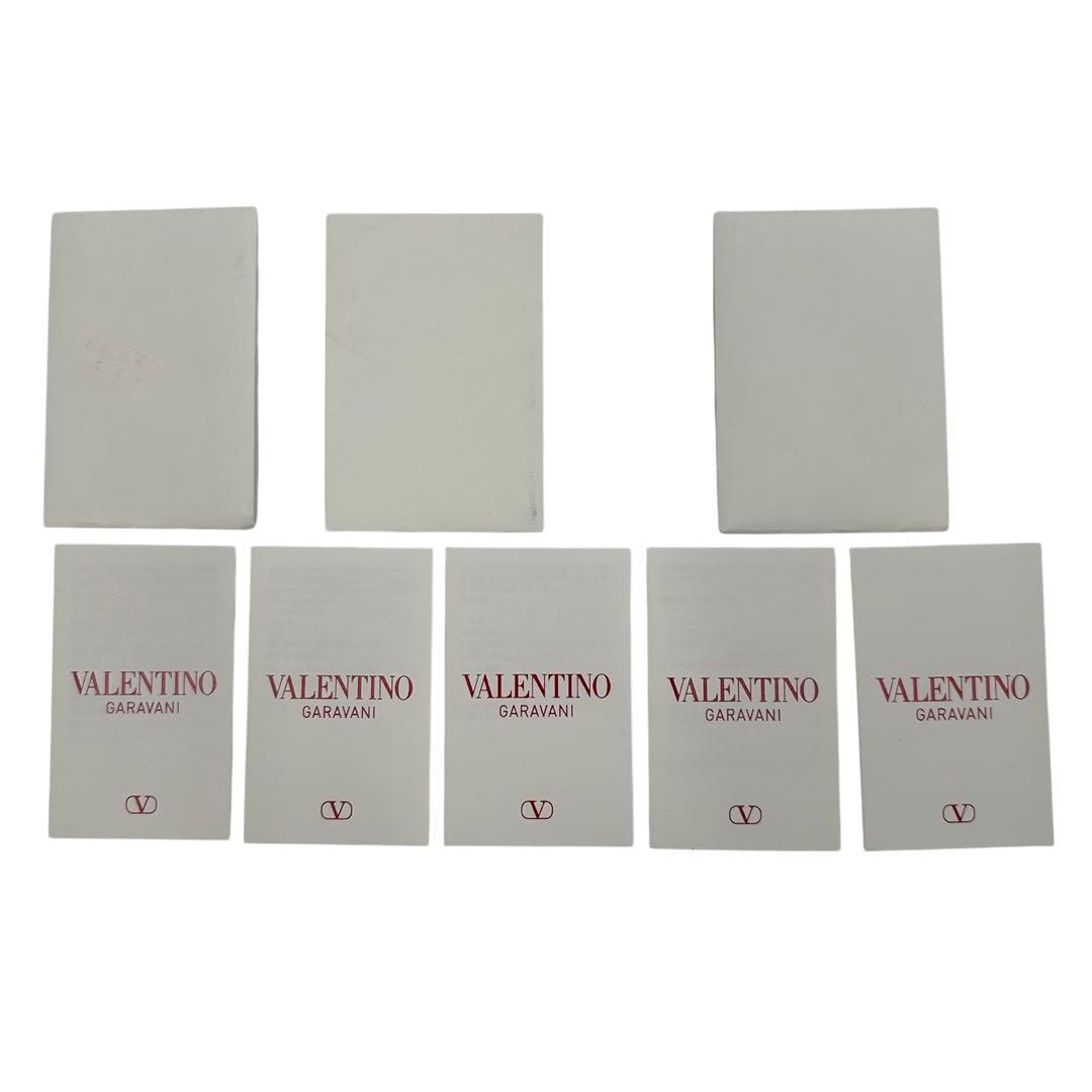 【極上】VALENTINO バニティバッグ 2way Vロゴ レザー レディース