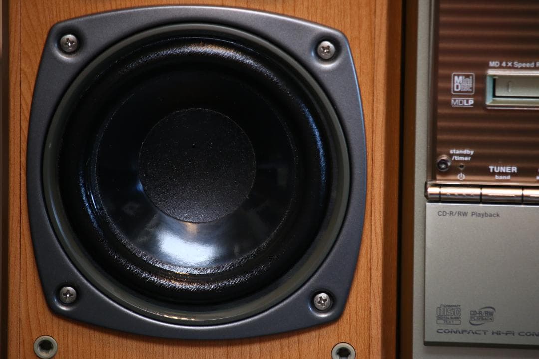 KENWOOD SL3MD CD/MD/TUNER/TAPE　カセットミニコンポ