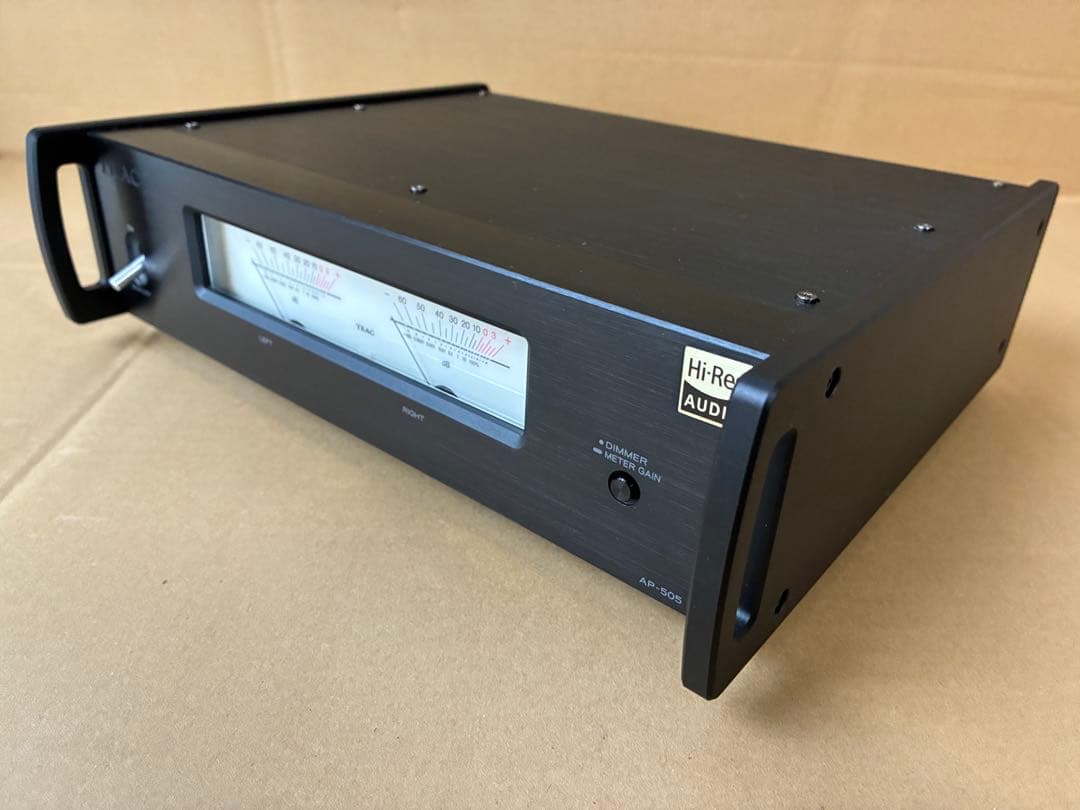 TEAC AP-505 パワーアンプ 元箱あり 動作確認済み