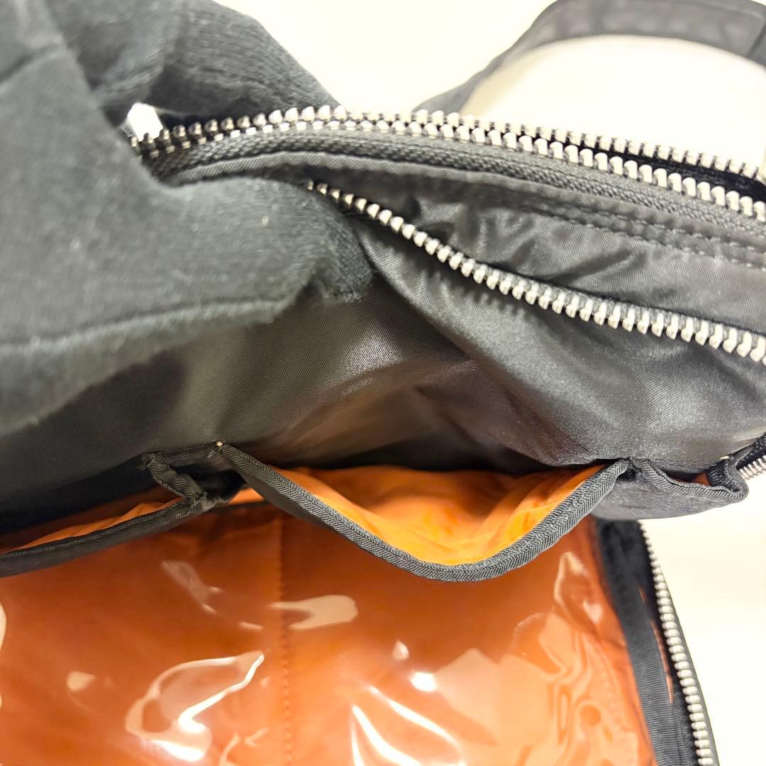 美品　ポーター　タンカー　ショルダーバッグ　S YKK 黒