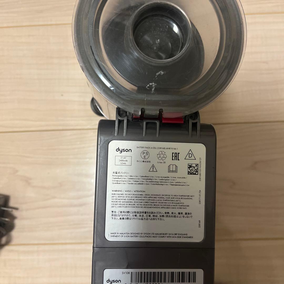 ⑥ すぐ使える！動作品！dysonダイソンコードレスクリーナー純正SV10K