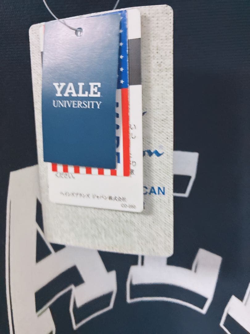 Champion Yale リバースウェーブネイビー