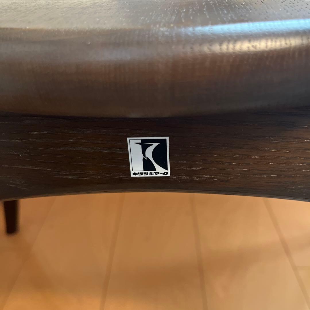 さま！ボウバックアームチェア　ブラウン