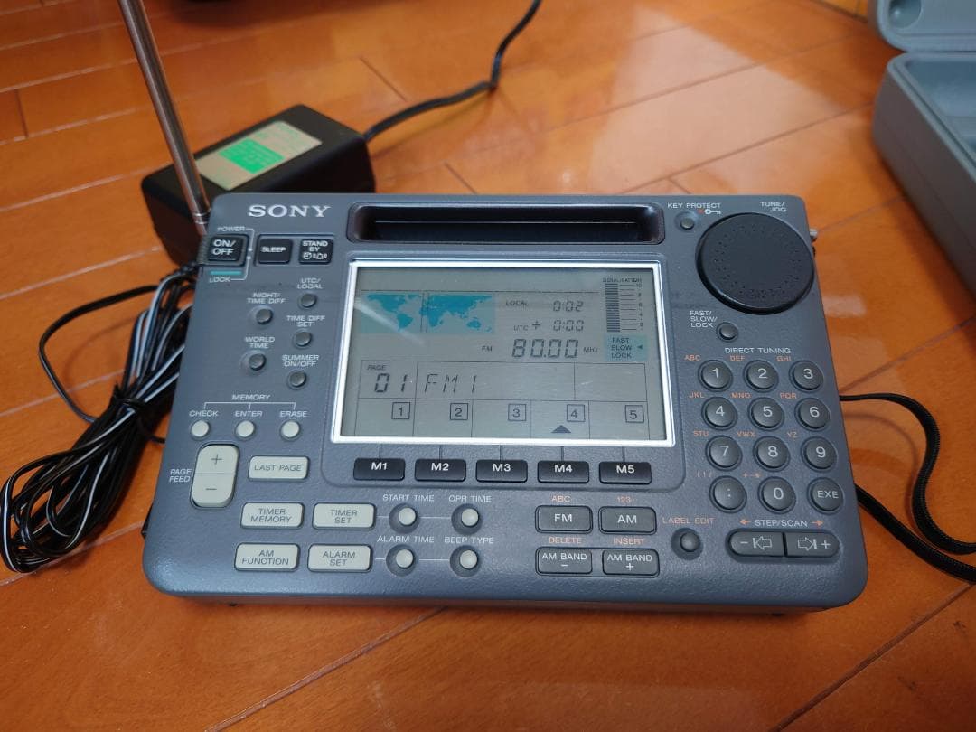 SONY ソニー ICF-SW55 短波ラジオ 音が小さいため要修理　値下げ不可