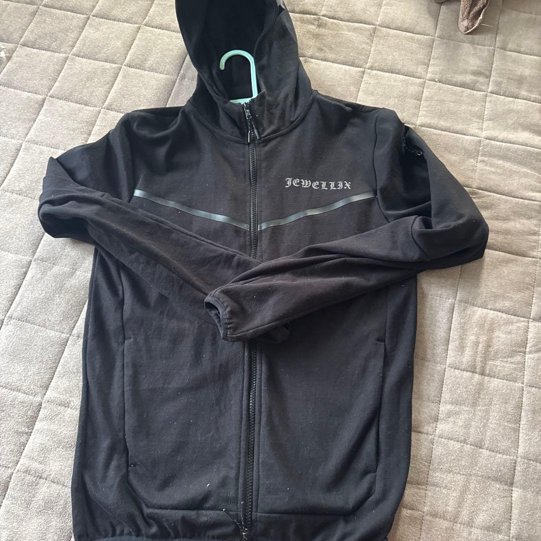 ブラックパーカー JEWELRYXセットアップ