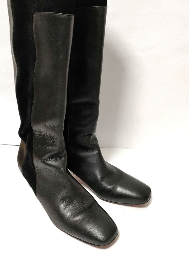 美品❢Christian Louboutin ロングブーツ　革　レザー　ヒール