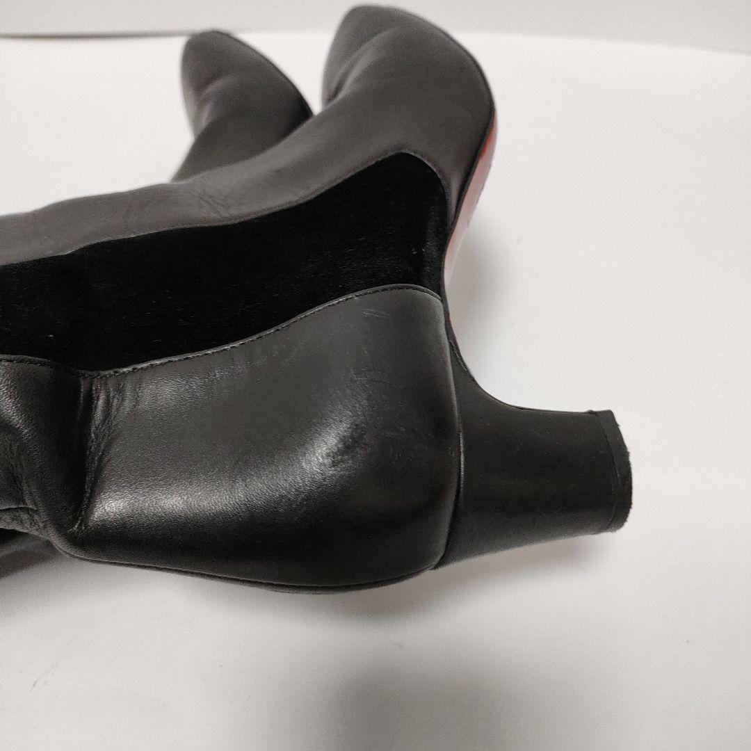 美品❢Christian Louboutin ロングブーツ　革　レザー　ヒール