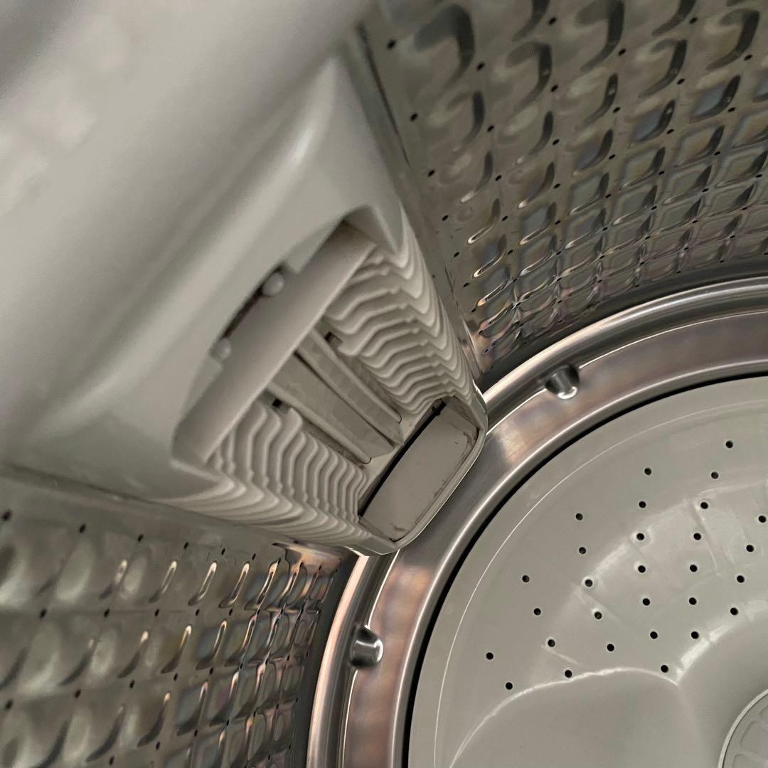 AQUA 電気洗濯乾燥機 AQW-GTW100H 20年製 風呂水吸水ホース付き