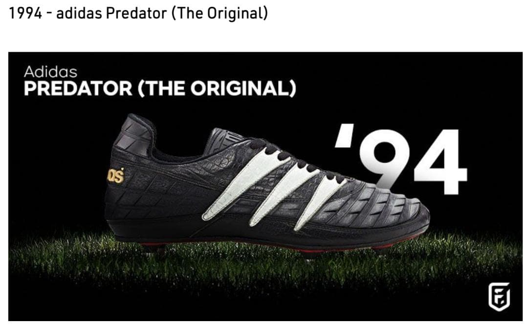 ADIDAS 1994 アディダス プレデターサッカースパイク創刊号!