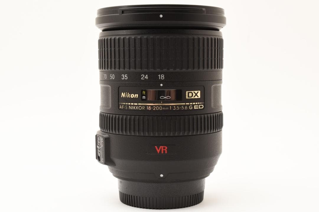 新品級 ニコン DX AF-S 18-200mm F3.5-5.6G B758