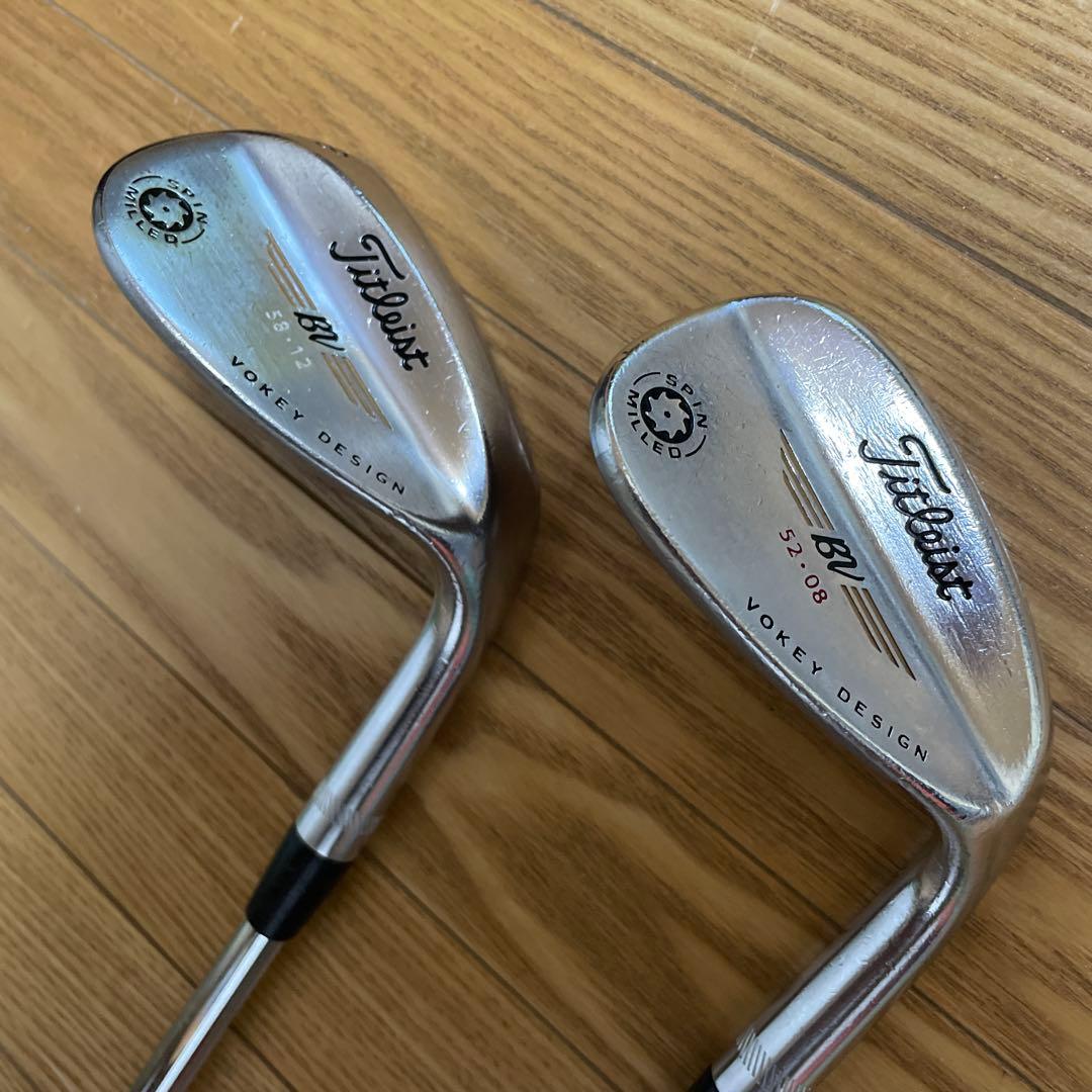 タイトリスト　ボーケイ　ウェッジ 52°58°2本セット