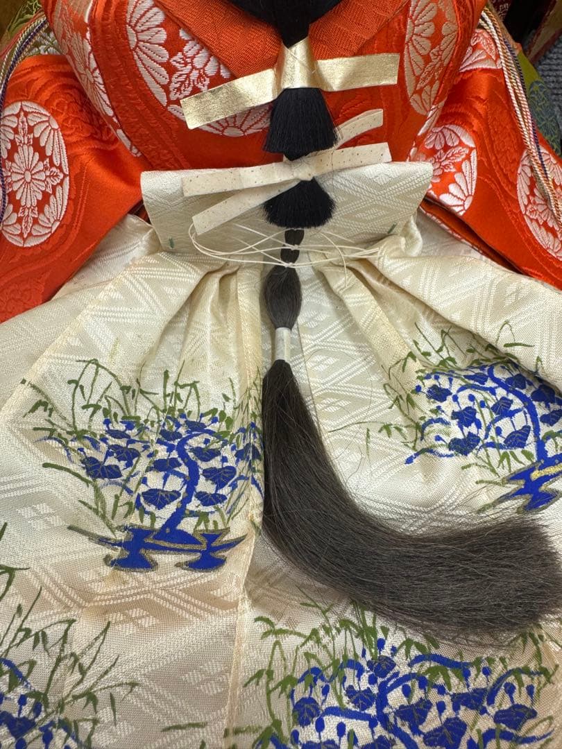 ひな人形セット 男雛 女雛 提灯付き