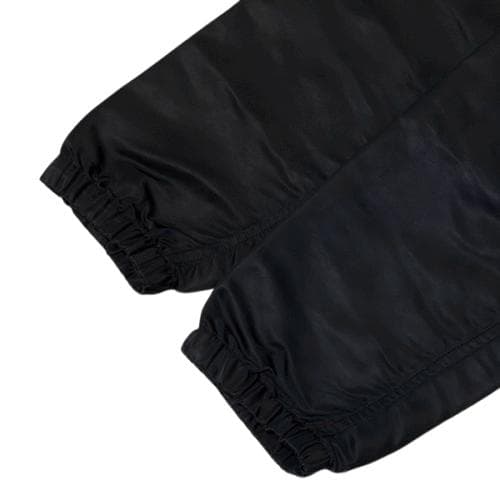 良品 GANGSTERVILLE バックプリントナイロンジャケット ブラックXL