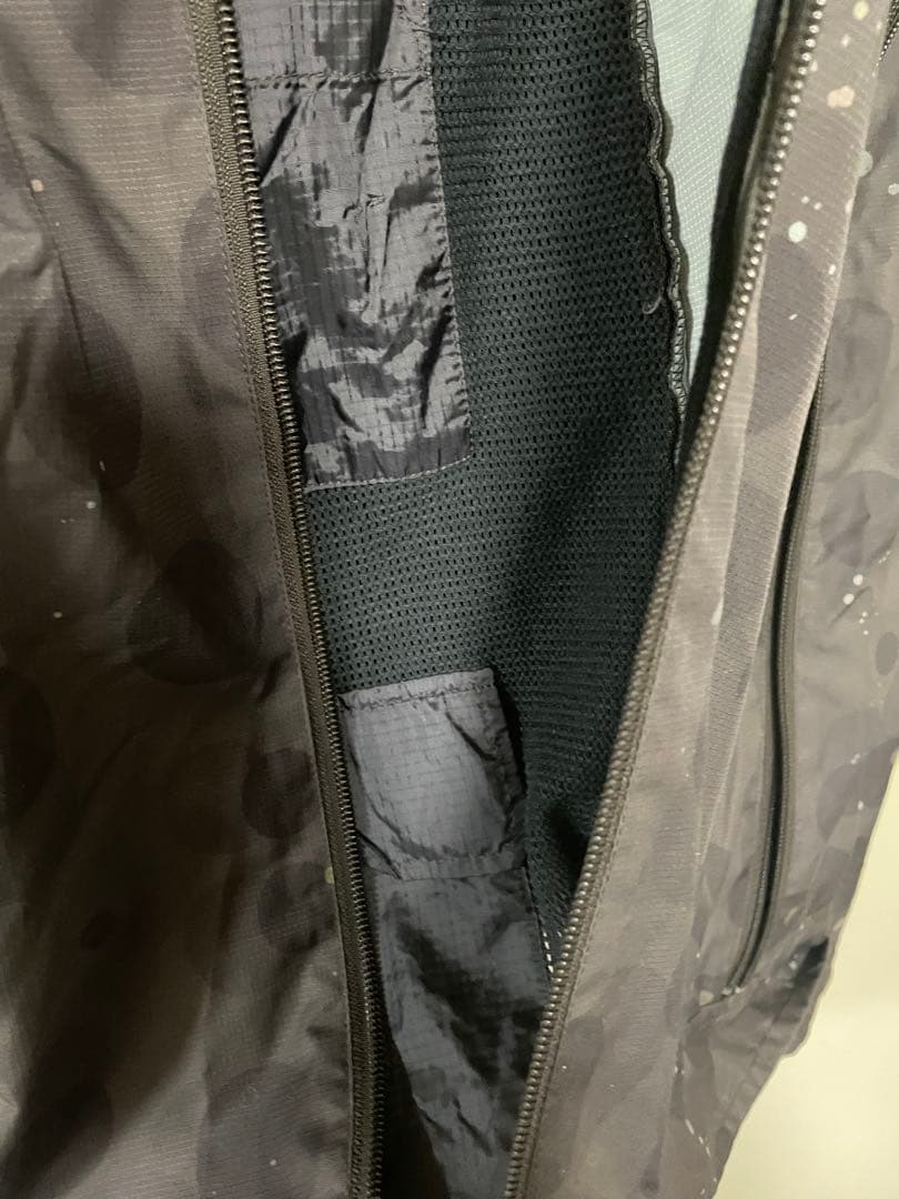 final  多重ジップナイロンジャケットS ファイナルホーム ドット柄