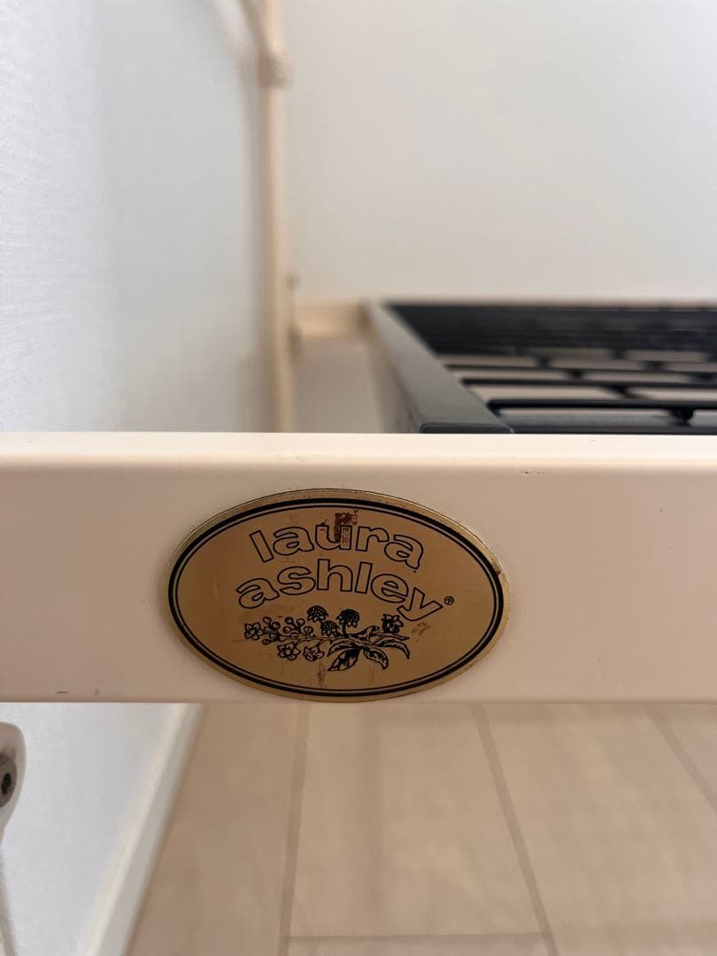 ローラアシュレイ サマセット シングルベッドフレーム アイボリー