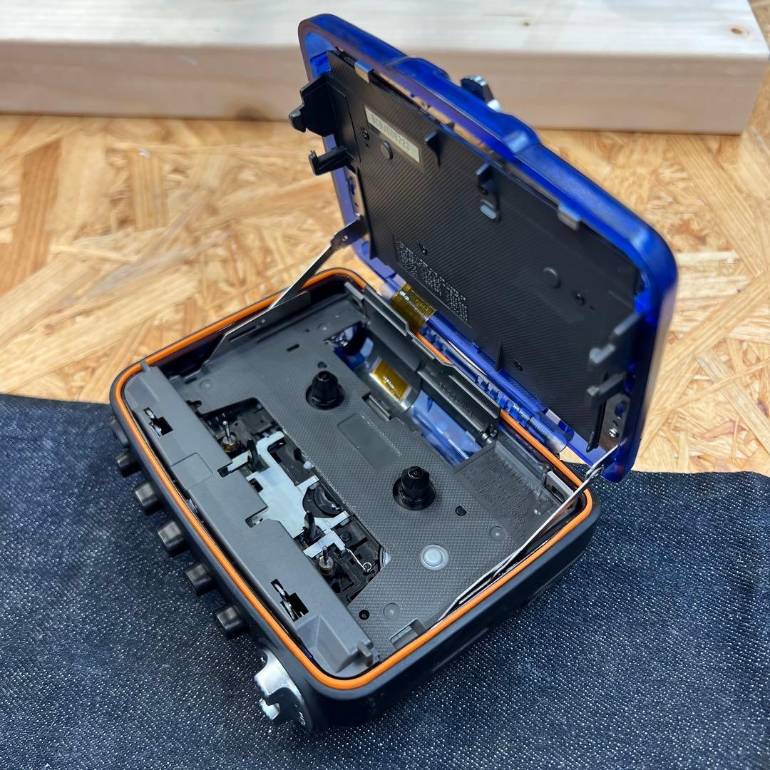 [メンテ完動]パナソニックショックウェーブ　カセットプレーヤー　RQ-SW20