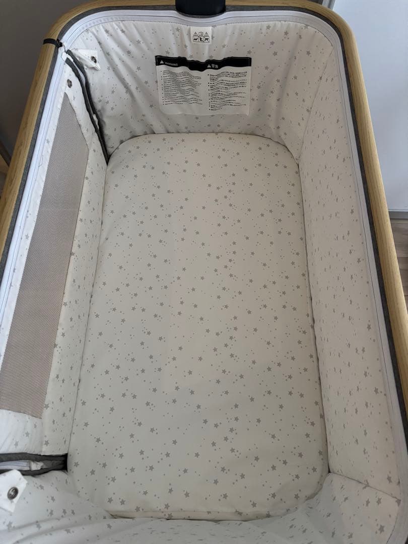 【美品/2024年製】ベビーベッドHZDMJ