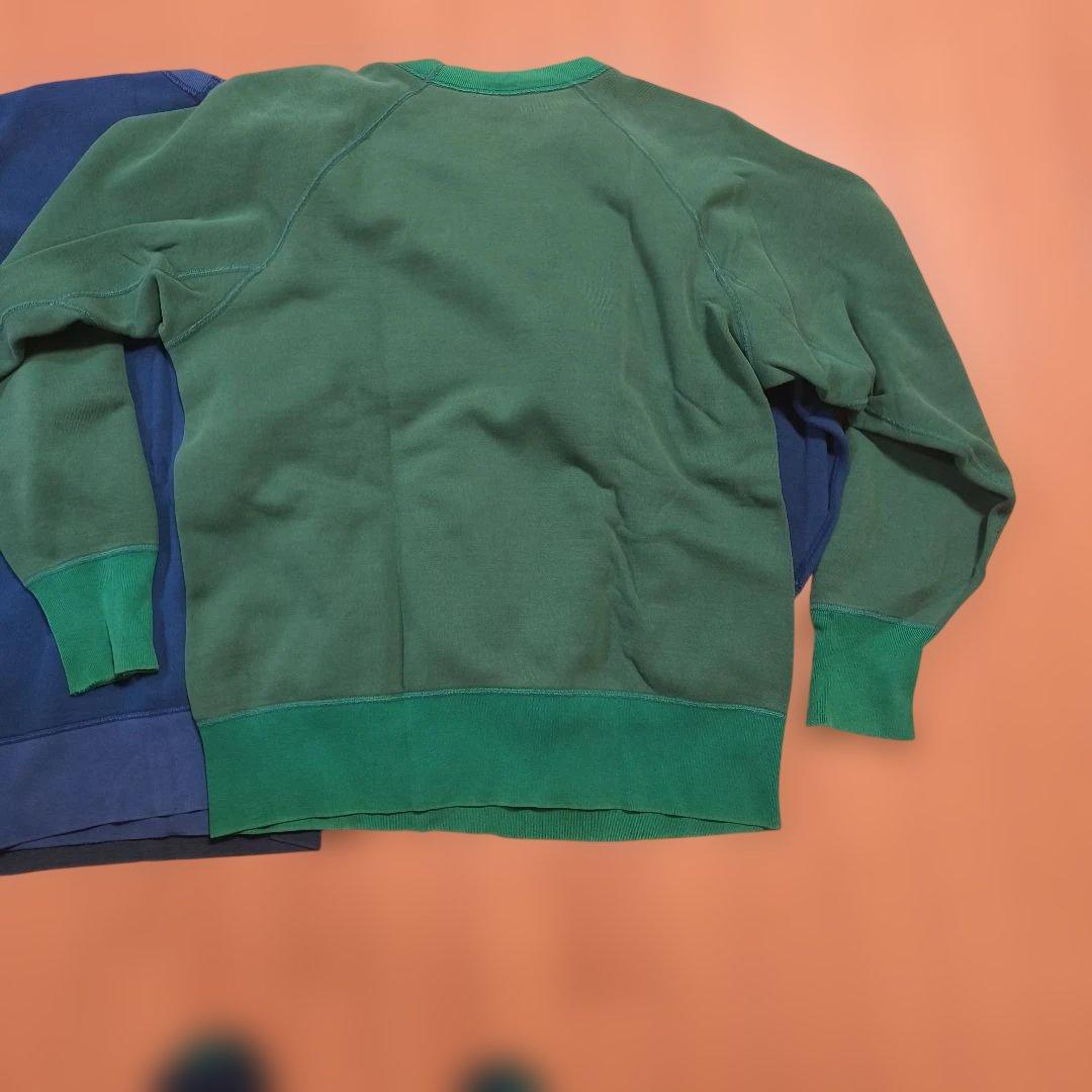 バーンズBurnsヴィンテージ　ラグランスウェット 3色セット　Lサイズ