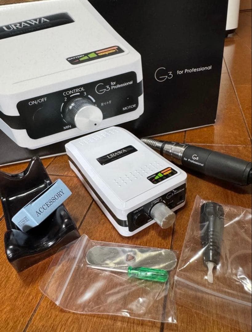 ネイル用 URAWA ネイルマシン ミニターネイルフィニッシャーウラワ-G3