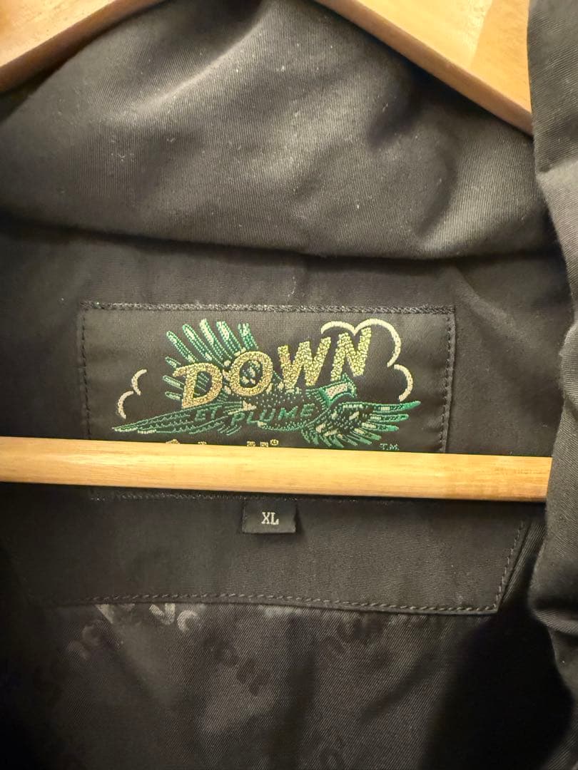 SCHOTT BROS. ブラックダウンジャケット