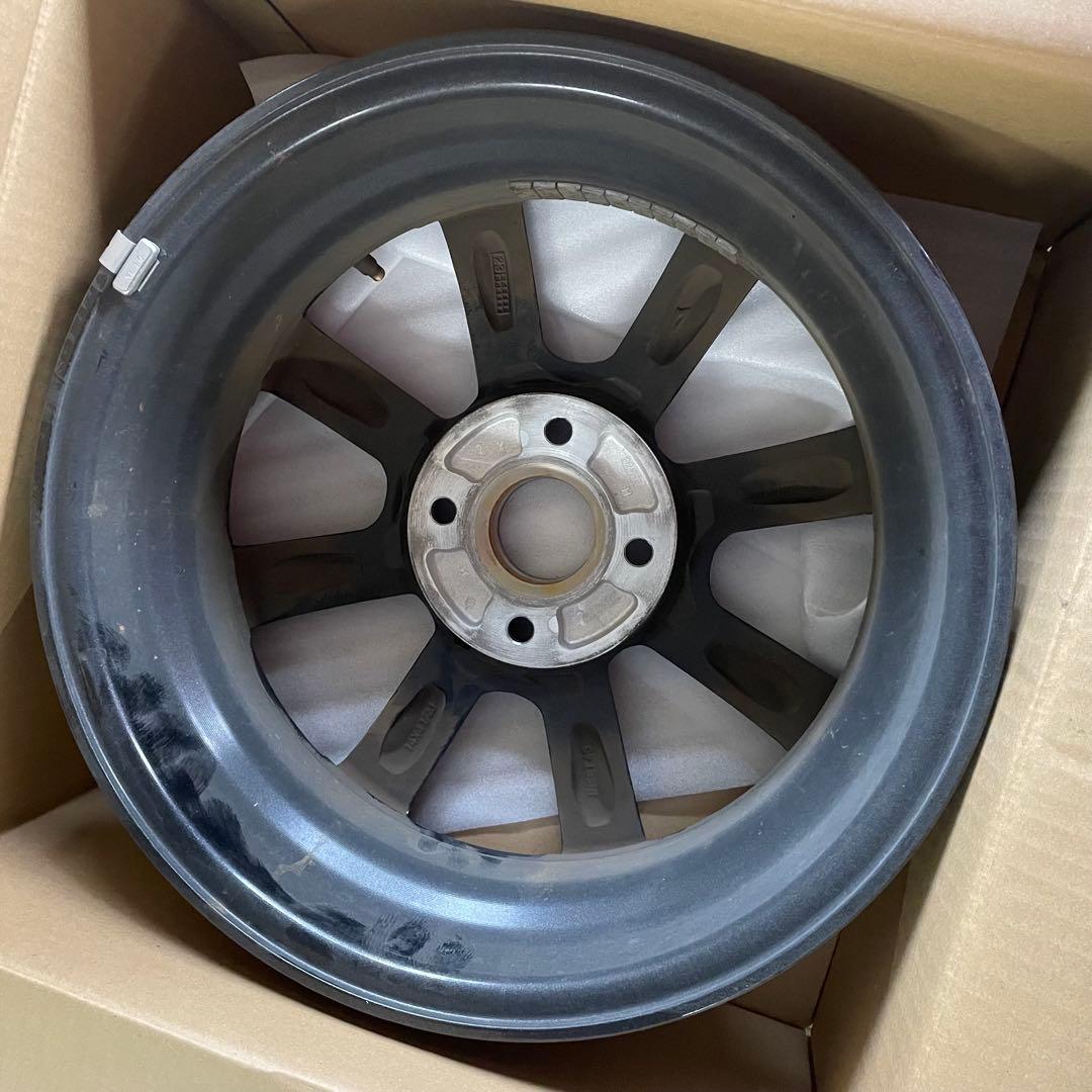 ダイハツ純正ホイール 155/65R14 グレー 8本スポークホイール