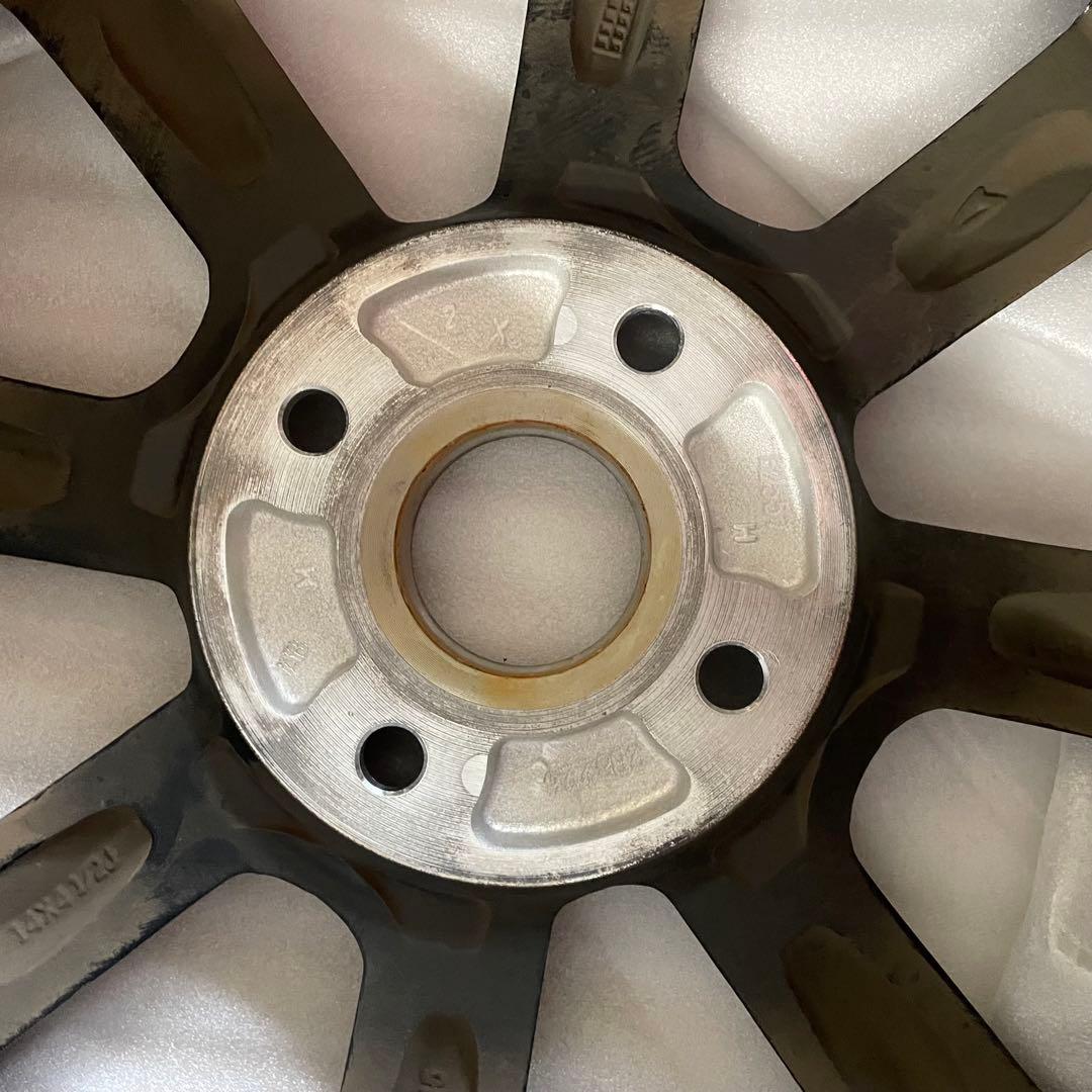 ダイハツ純正ホイール 155/65R14 グレー 8本スポークホイール