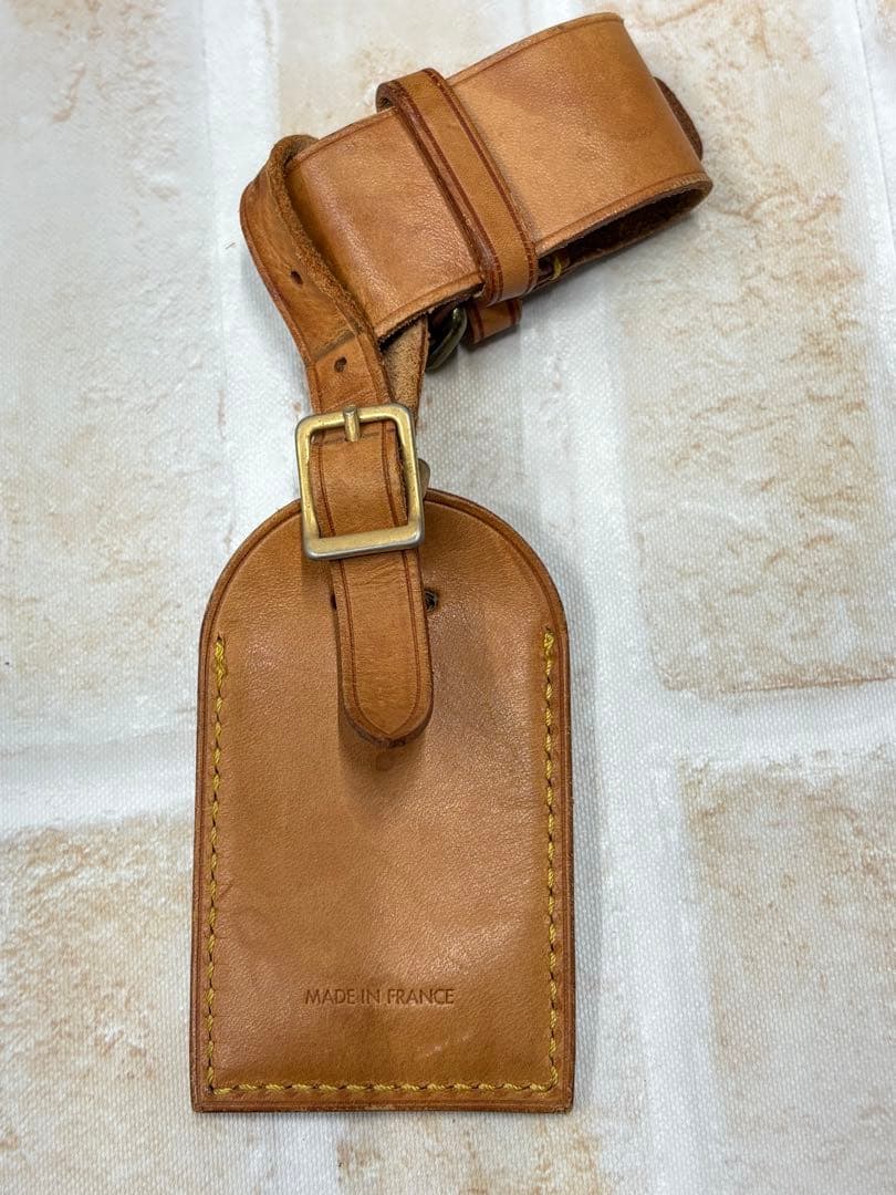 LOUIS VUITTON ルイヴィトン　ネームタグなど小物3点　ヌメ革　まとめ