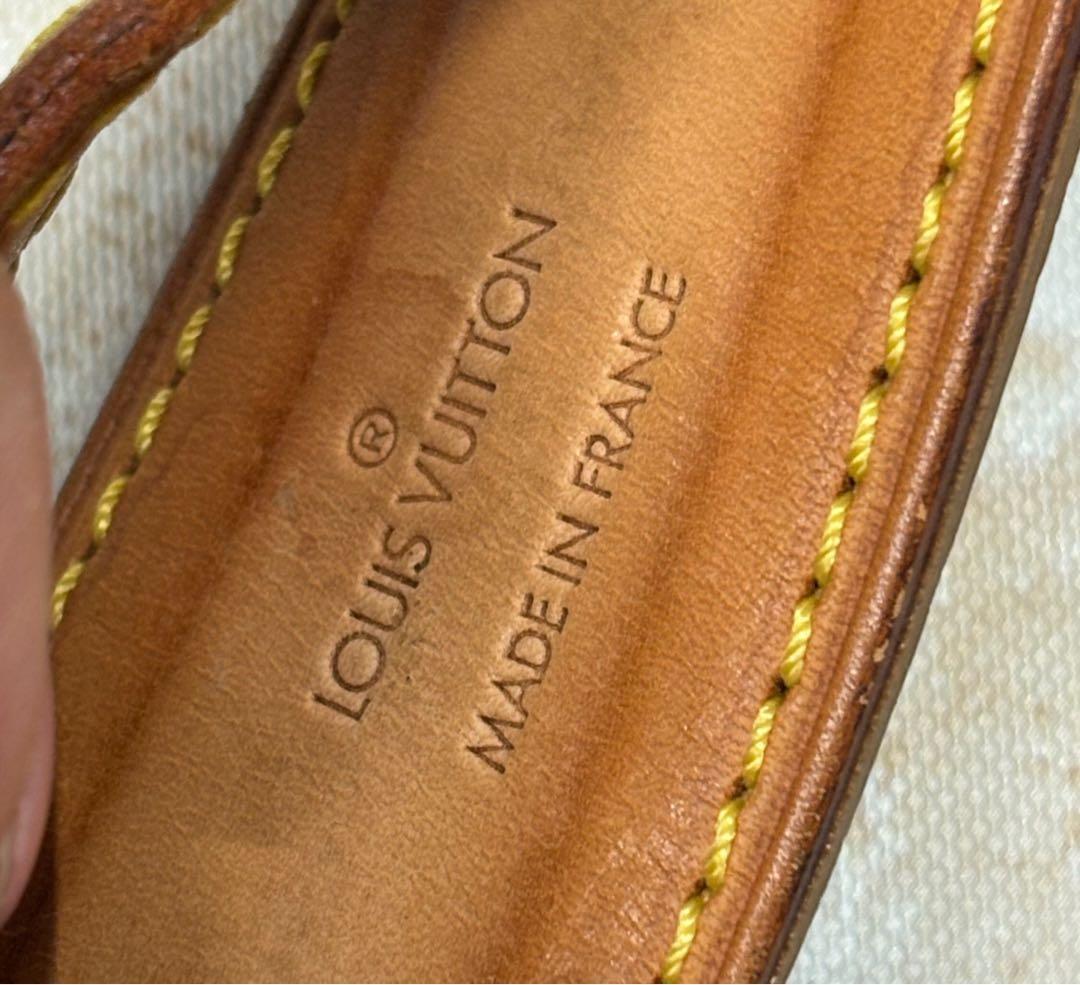 LOUIS VUITTON ルイヴィトン　ネームタグなど小物3点　ヌメ革　まとめ