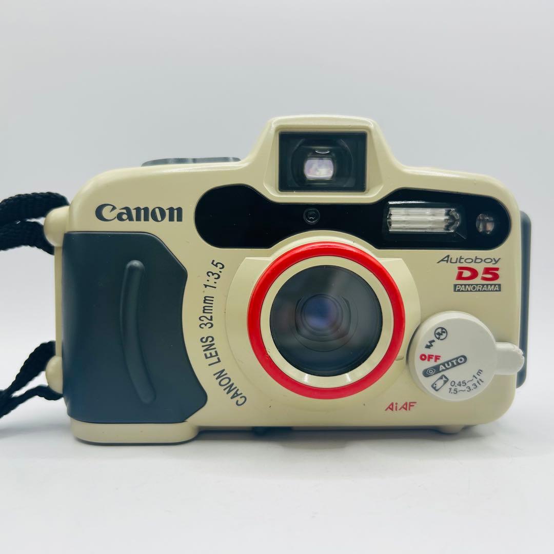 動作確認済⭐︎美品　Canon Autoboy D5 オートボーイ フィルムカメラ