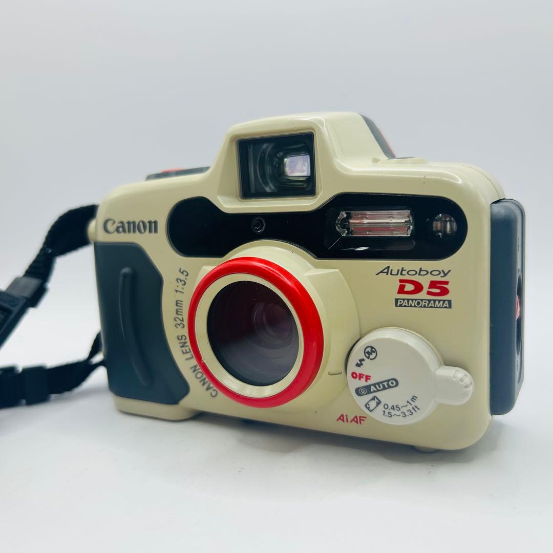 動作確認済⭐︎美品　Canon Autoboy D5 オートボーイ フィルムカメラ