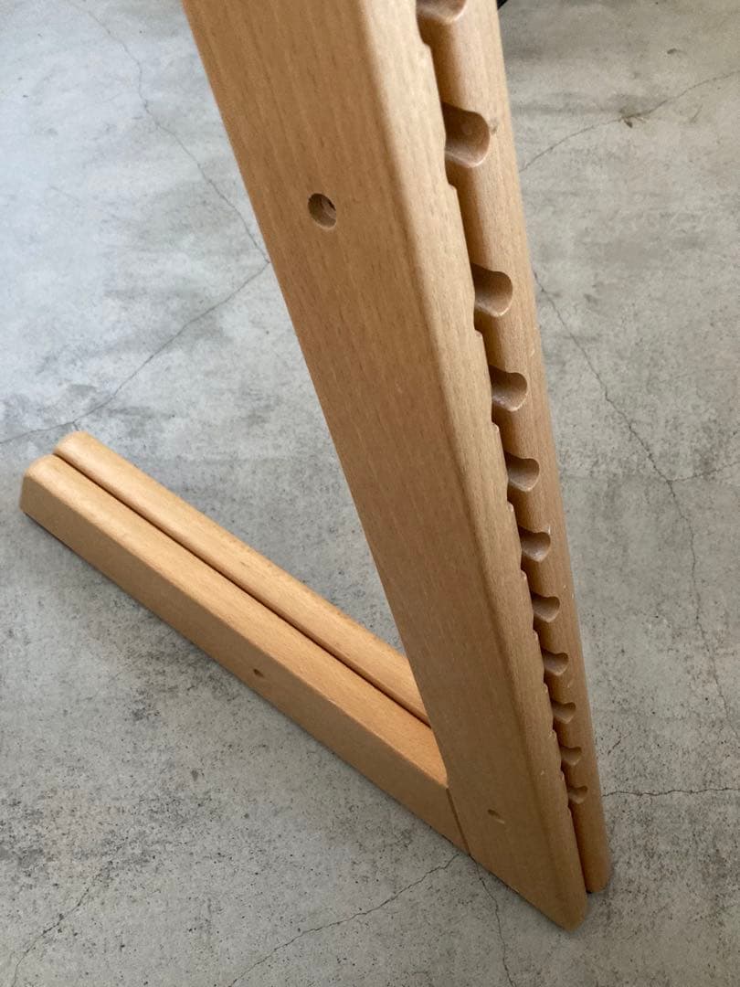 ストッケ　トリップトラップ　ナチュラル　ベビーセット&トレイ付　S/N4