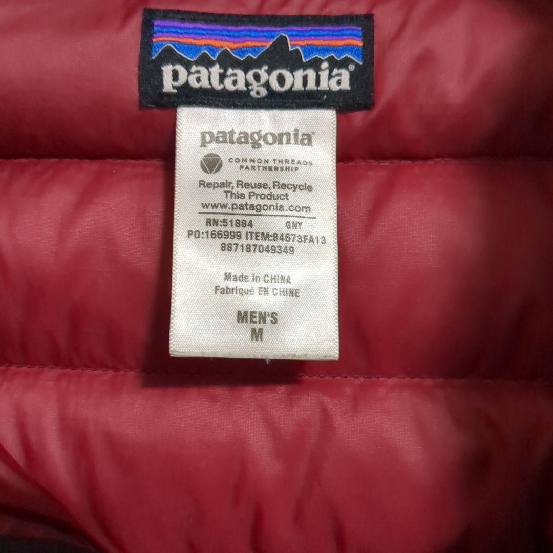 patagonia ダウンセーター M パープル