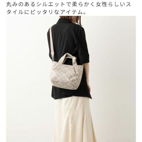 russet ラシット■美品 ノットデザイン2WAYトートバッグ ショルダー