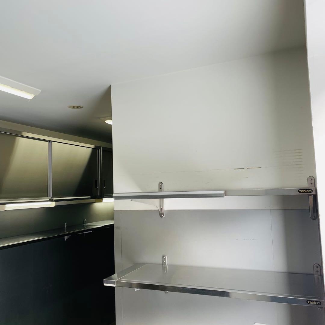 タニコー tanico 業務用 ステンレス壁付け棚 2個セット W90 厨房用