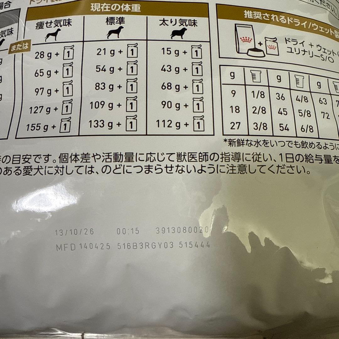 ロイヤルカナン 療法食 犬用 ユリナリーS/O ドライ 8kg