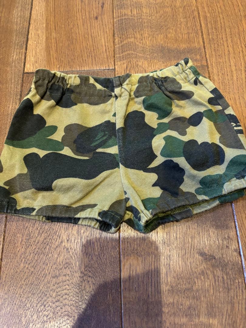 【3点セット】 BAPE KIDS キッズ 迷彩 80