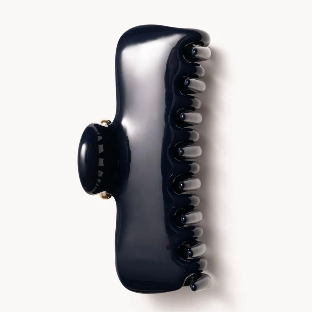 【新品未使用】undo ヘアクリップミッドナイトmidnightブラックno.4