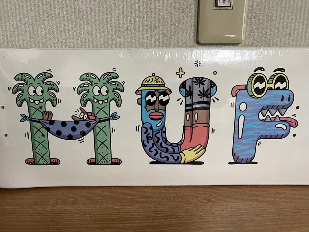 新品　HUF スケートボードデッキ Steven Harrington スケボー