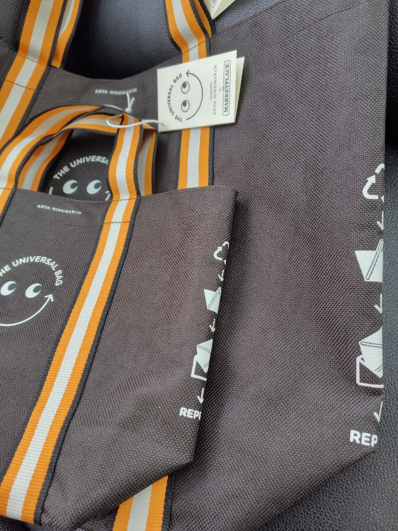 新品・未使用タグ付き　2点セットユニバーサルバッグエコバッグアニヤハインドマーチ