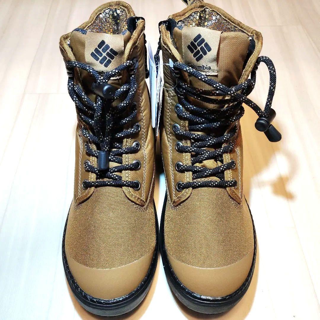 Columbia 防水ブーツ 氷上滑らない 極暖 オムニヒート 未使用タグ付