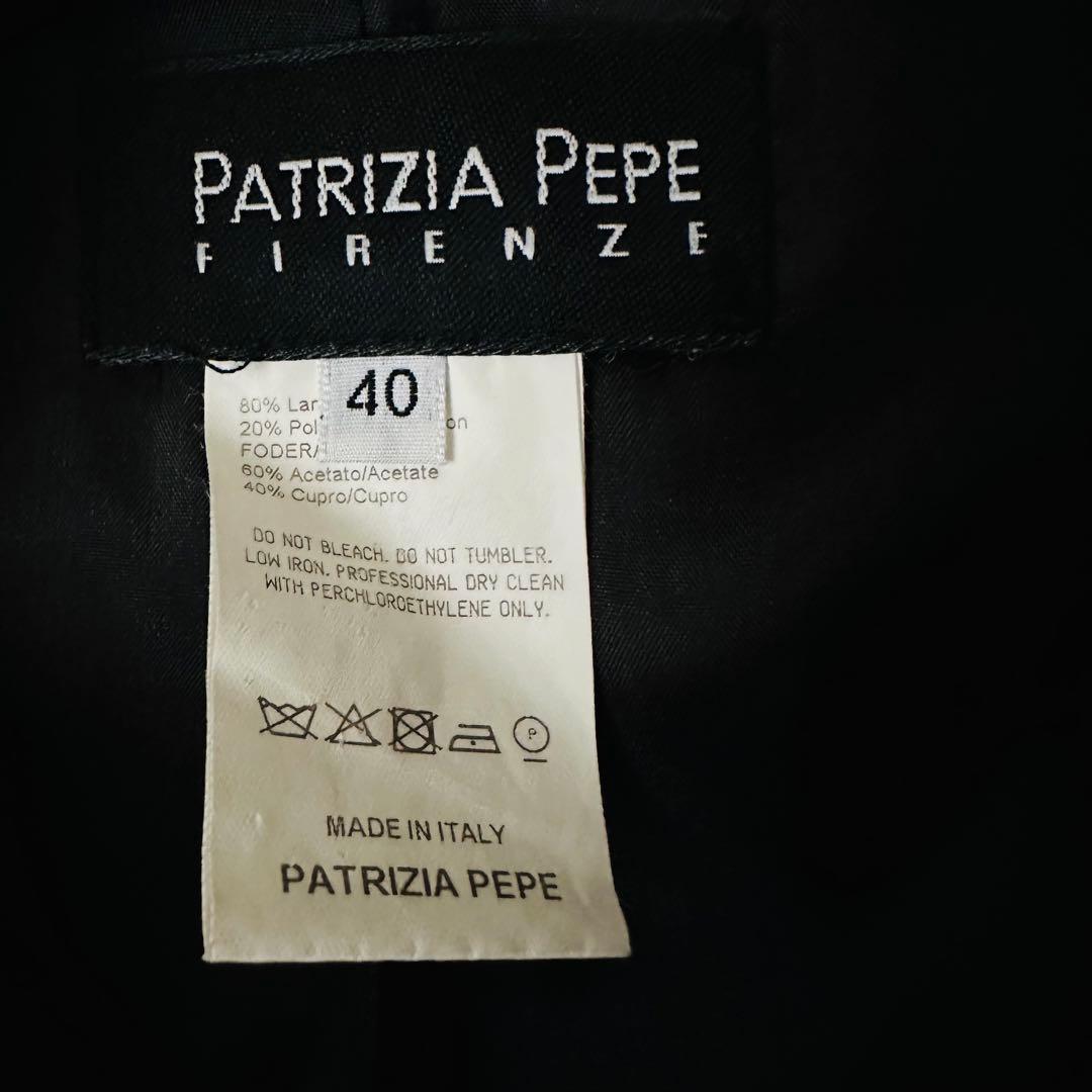 【新品未使用】PATRIZIA PEPE ピーコートMサイズ 黒