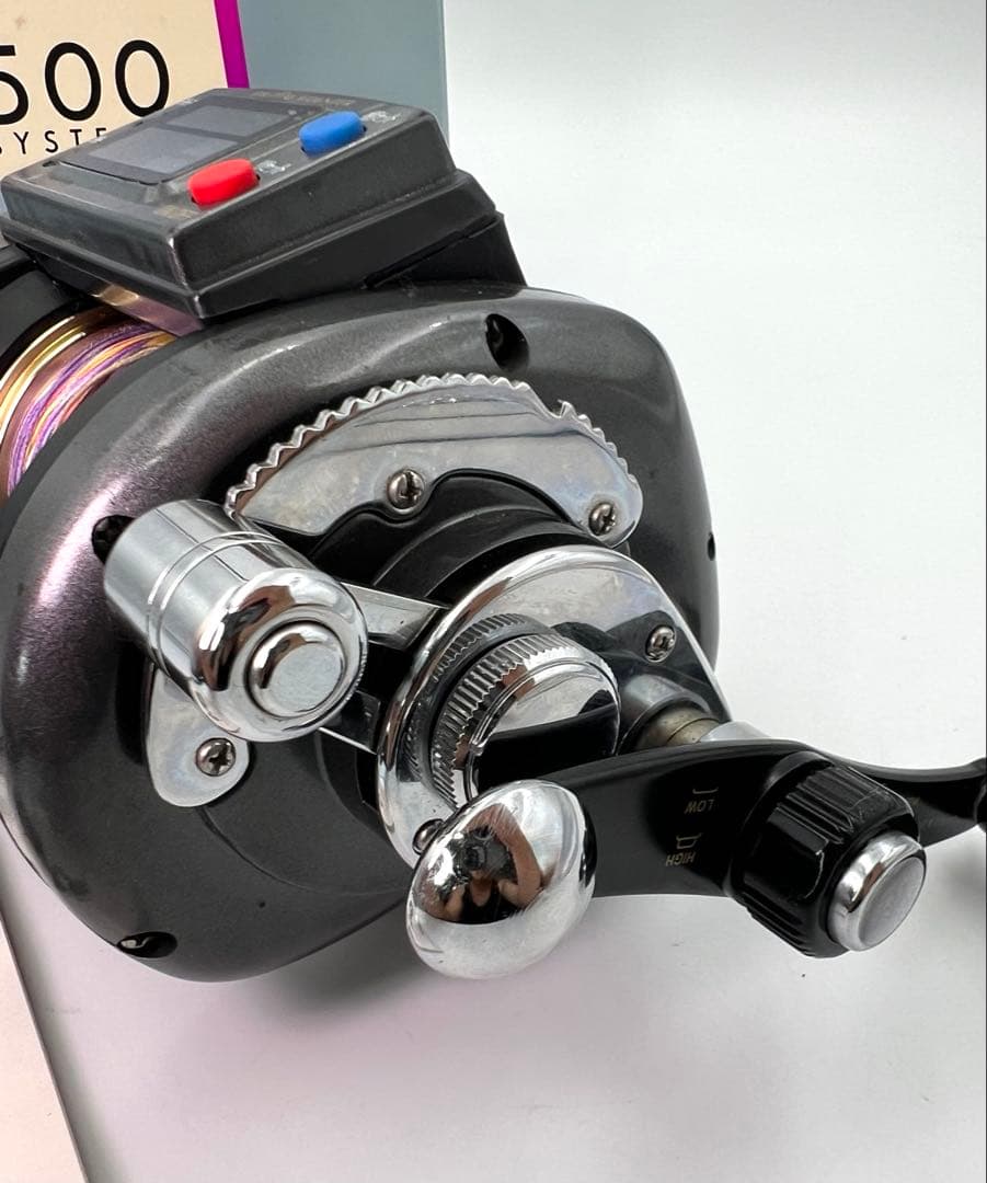 マミヤオーピー フェニックスLD-5500 デジタルカウンター 船用リール